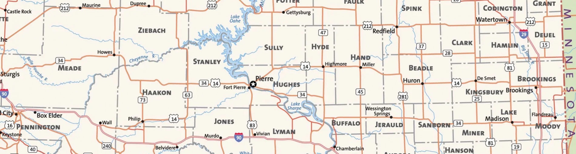 Huron SD Directions | South Dakota Vacation